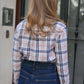 Adaptive Flannel Shirt for Women | Magnetic Buttons | Parkinson's & Arthritis MagnaReady - AskSAMIE: Answers for Accessibility