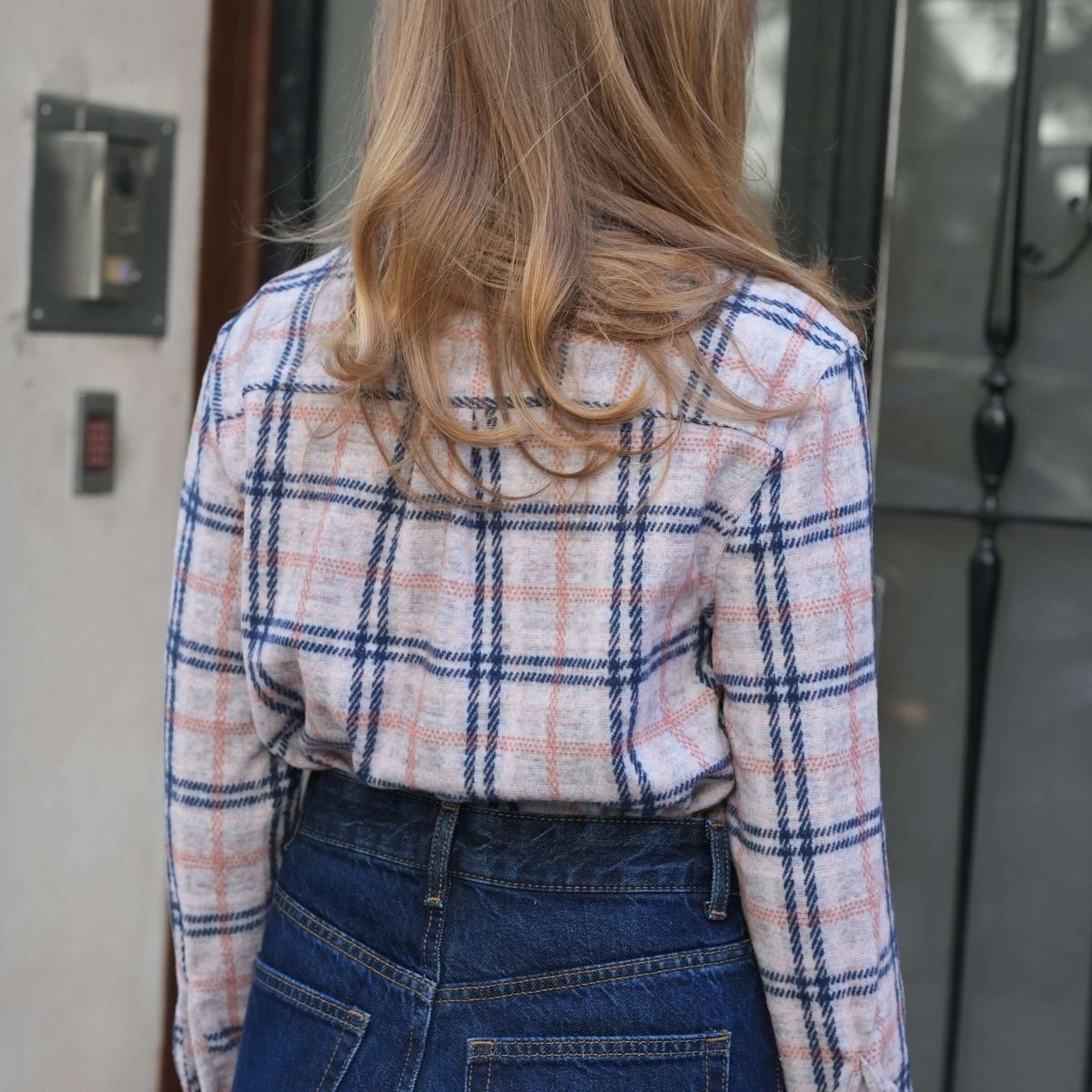 Adaptive Flannel Shirt for Women | Magnetic Buttons | Parkinson's & Arthritis MagnaReady - AskSAMIE: Answers for Accessibility