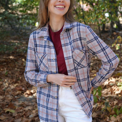 Adaptive Flannel Shirt for Women | Magnetic Buttons | Parkinson's & Arthritis MagnaReady - AskSAMIE: Answers for Accessibility