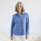 Adaptive Flannel Shirt for Women | Magnetic Buttons | Parkinson's & Arthritis MagnaReady - AskSAMIE: Answers for Accessibility