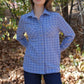 Adaptive Flannel Shirt for Women | Magnetic Buttons | Parkinson's & Arthritis MagnaReady - AskSAMIE: Answers for Accessibility