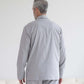 Adaptive Pajama Top for Men in Grey | Magnetic Closure | Parkinson's & Arthritis MagnaReady - AskSAMIE: Answers for Accessibility