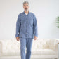 Adaptive Pajama Top for Men | Magnetic Closure | Parkinson's & Arthritis MagnaReady - AskSAMIE: Answers for Accessibility