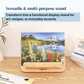 Adjustable Bamboo Stand | Display Stand and Ergonomic Tool Aegeliss - AskSAMIE: Answers for Accessibility