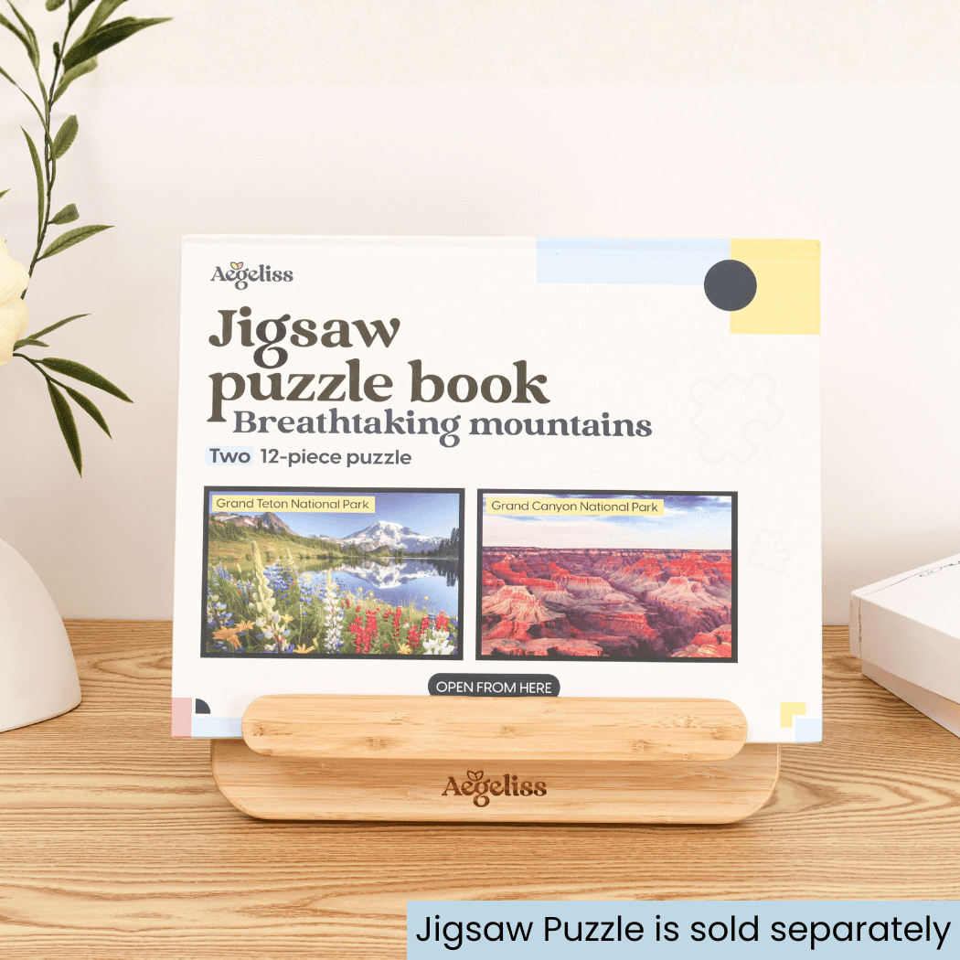Adjustable Bamboo Stand | Display Stand and Ergonomic Tool Aegeliss - AskSAMIE: Answers for Accessibility
