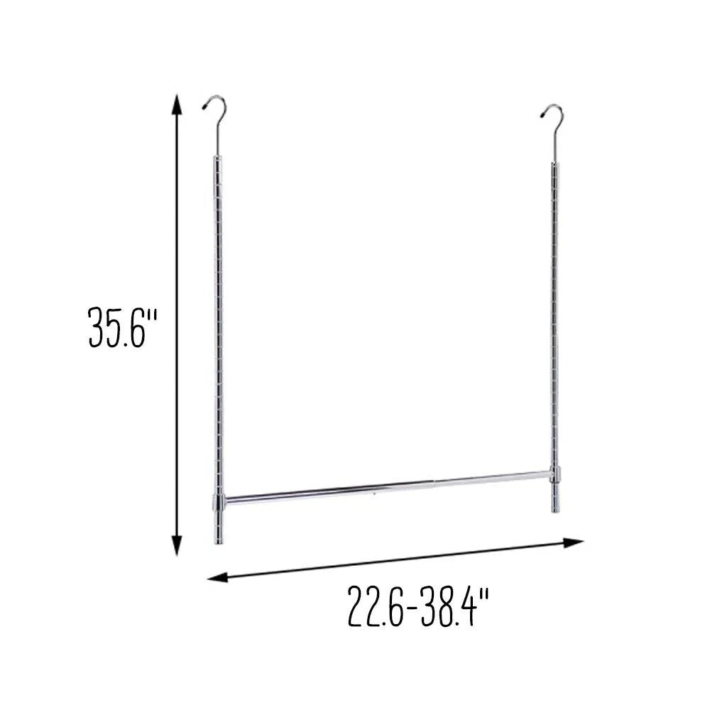 Adjustable Closet Rod Extender Simple Housewares - AskSAMIE: Answers for Accessibility