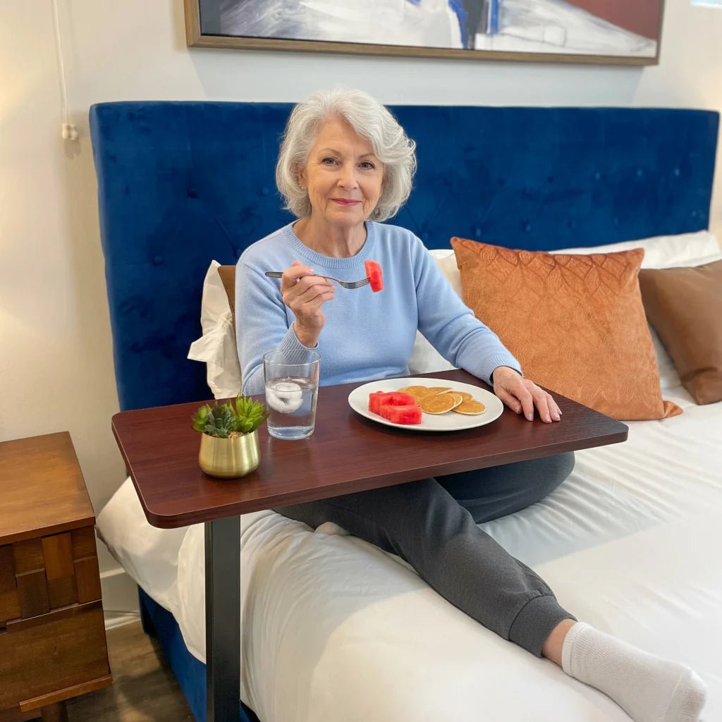 Adjustable Height Overbed Table My RMS Store - AskSAMIE: Answers for Accessibility