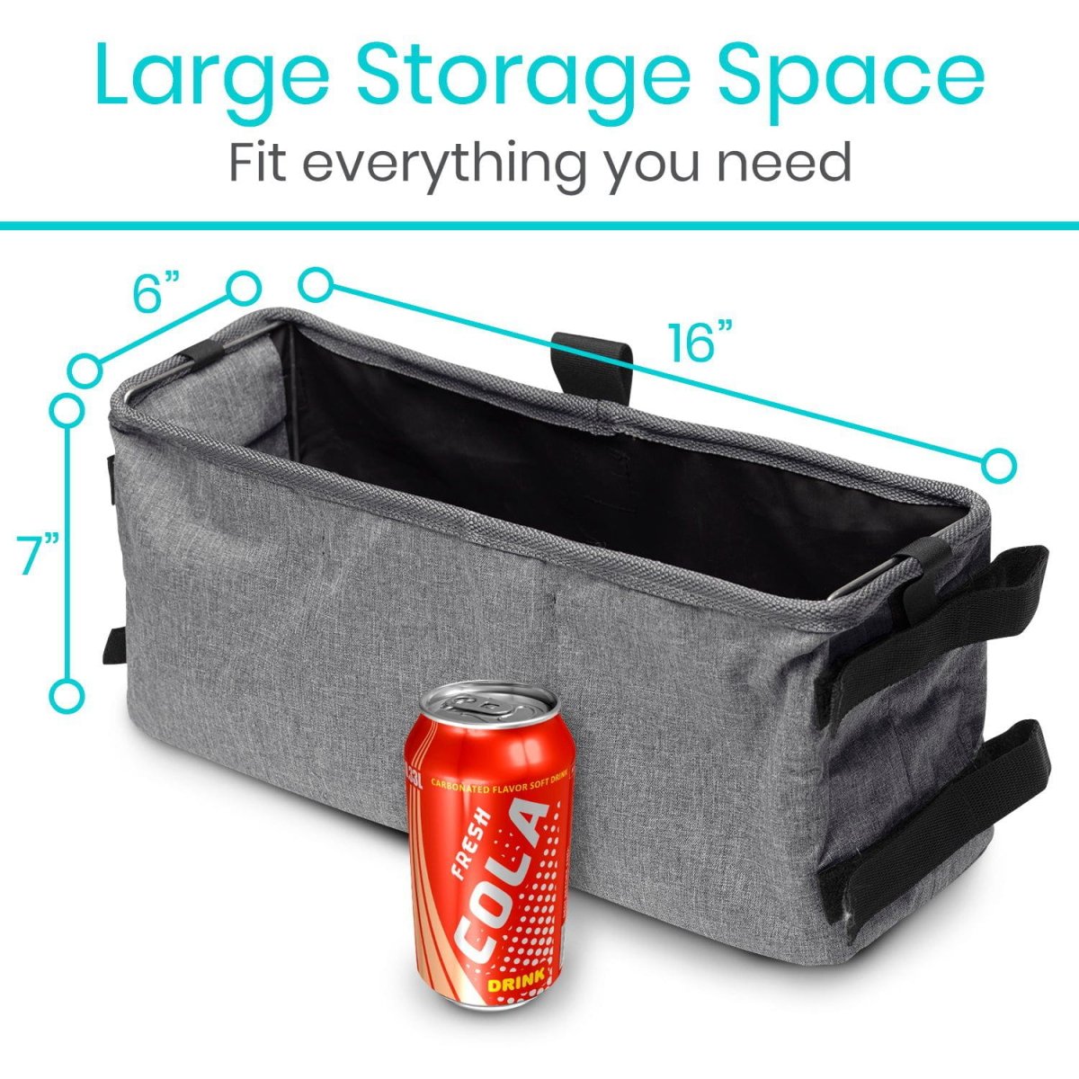 Adjustable Walker Basket Vive Health - AskSAMIE: Answers for Accessibility