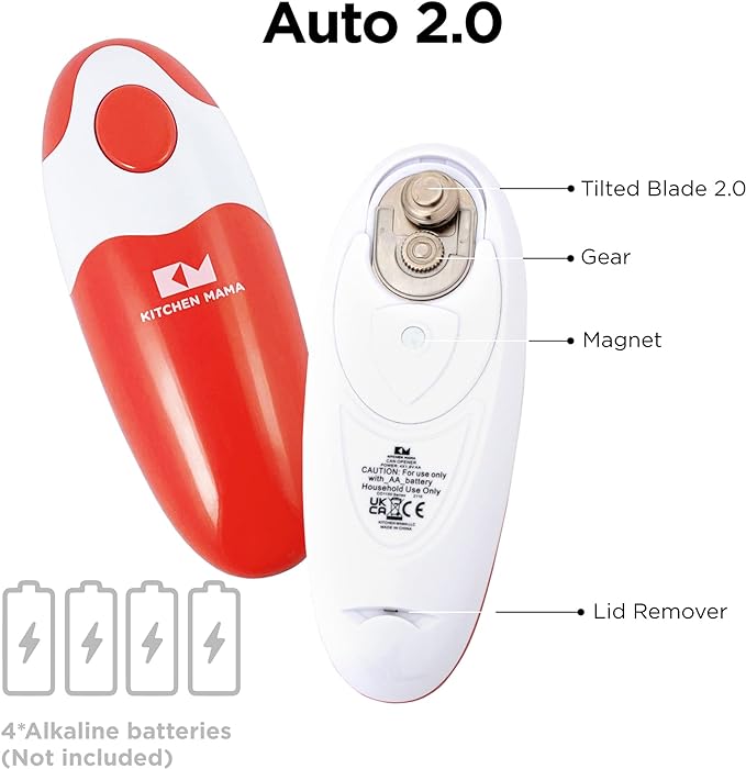 Automatic Electric Can Opener for one-handed use