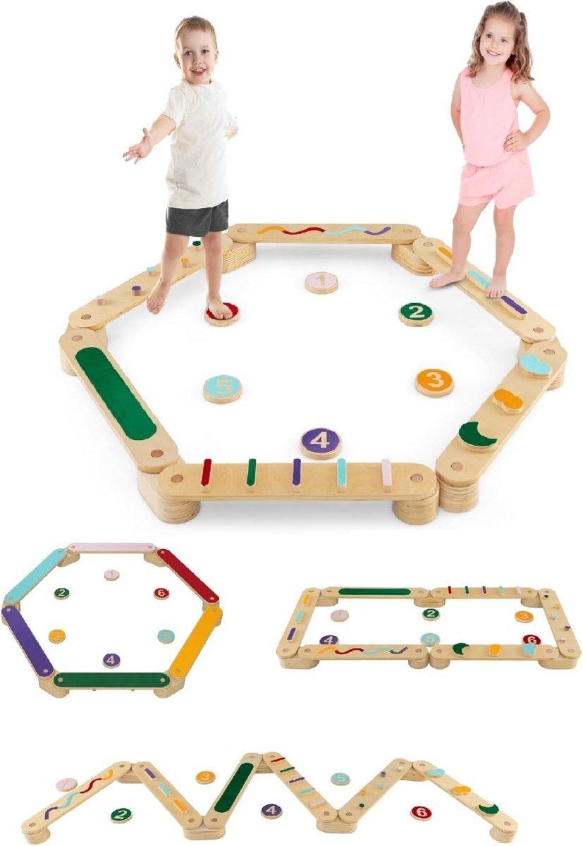 Balance Beam Wooden Stepping Stones AskSAMIE: Answers for Caregiving - AskSAMIE: Answers for Accessibility