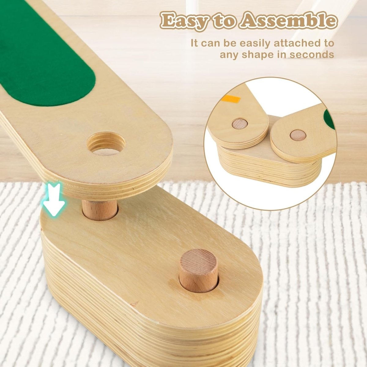 Balance Beam Wooden Stepping Stones AskSAMIE: Answers for Caregiving - AskSAMIE: Answers for Accessibility