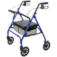 Bariatric Rollator with 8" Wheels Vive Health - AskSAMIE: Answers for Accessibility