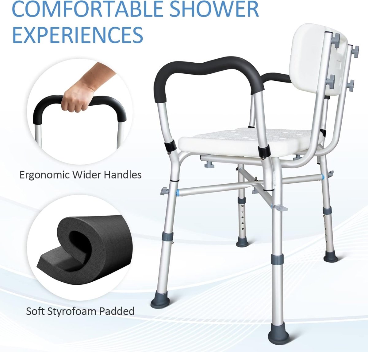 Bariatric Shower Chair with Back DMI - AskSAMIE: Answers for Accessibility