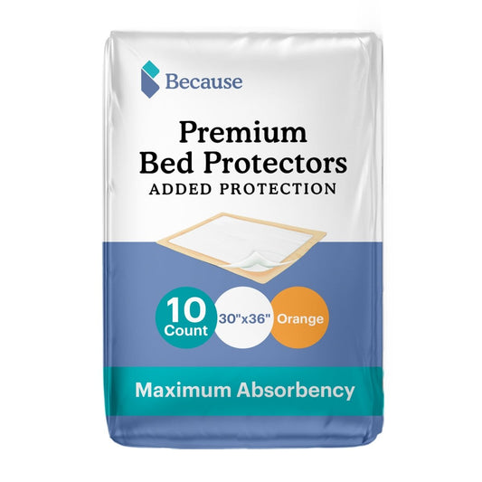 Because Disposable Bed Protectors | “Chucks” Because Market - AskSAMIE: Answers for Accessibility