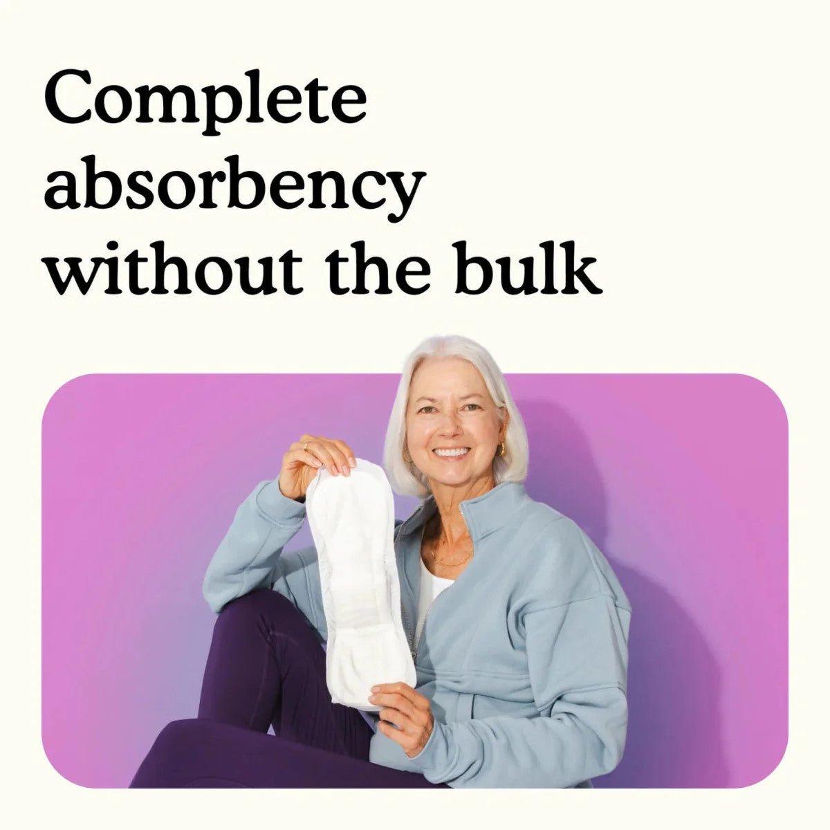 Because Premium Pads for Women | Maximum Because Market - AskSAMIE: Answers for Accessibility