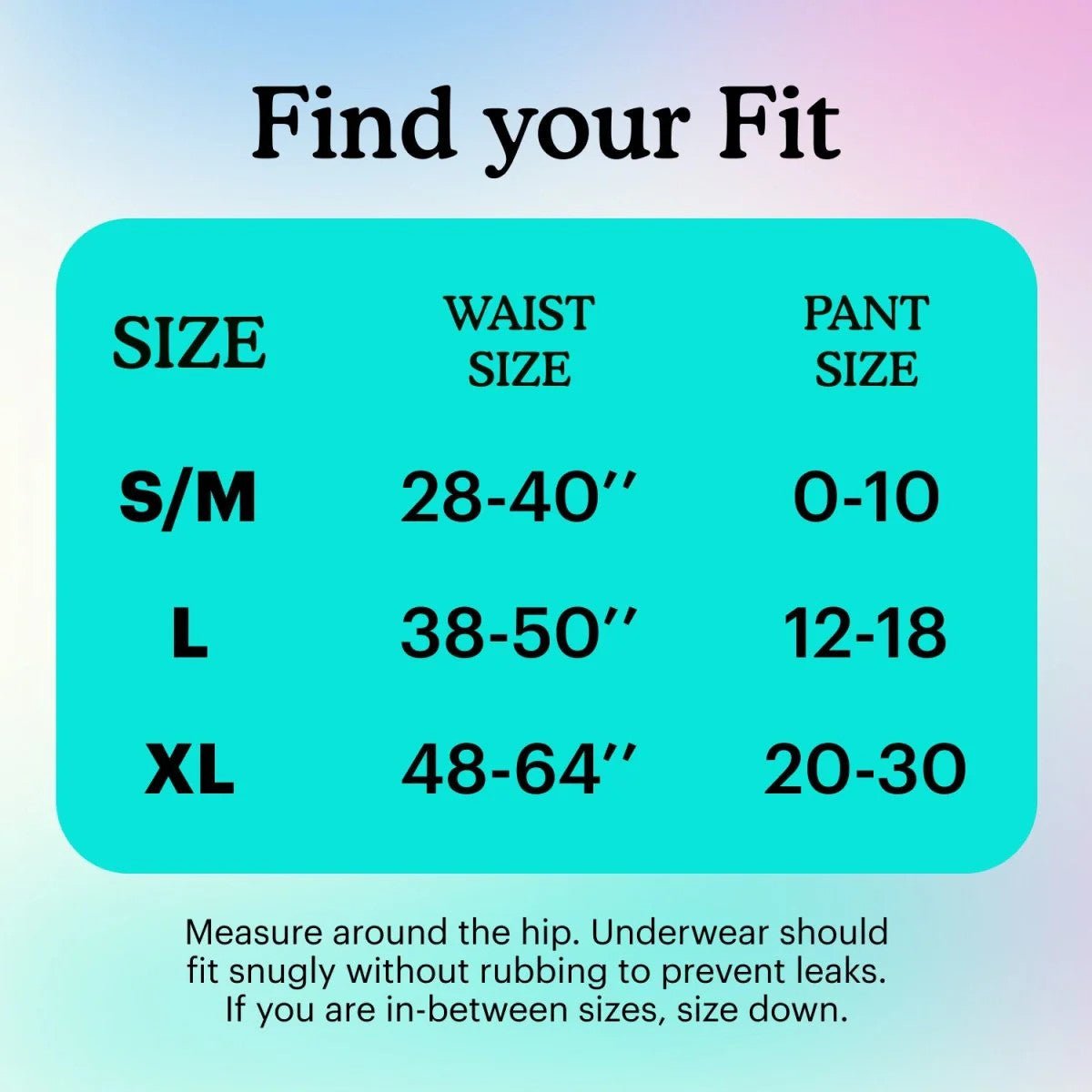 Because Sensitive Overnight Underwear for Women Because Market - AskSAMIE: Answers for Accessibility