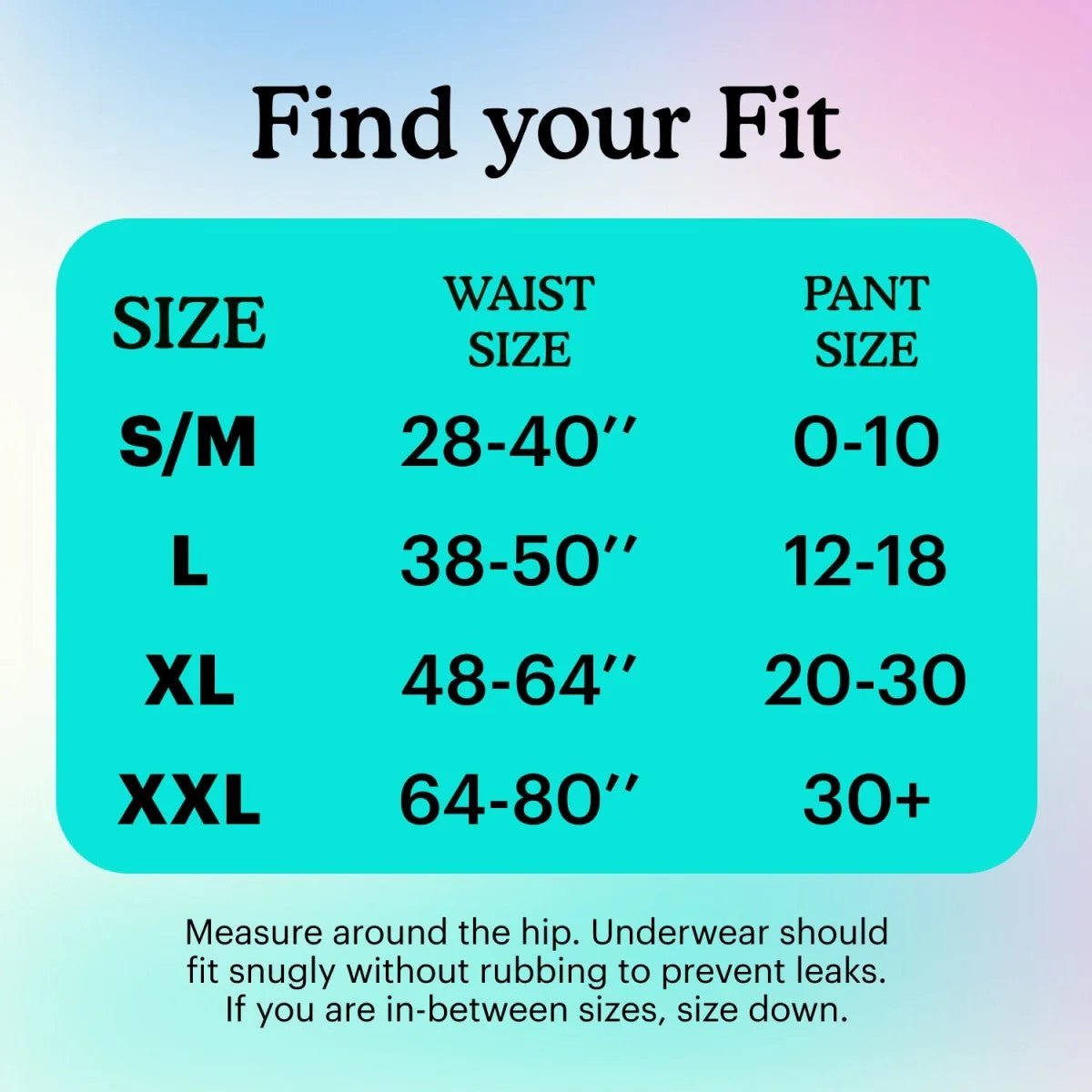 Because Sensitive Overnight Underwear for Women Because Market - AskSAMIE: Answers for Accessibility