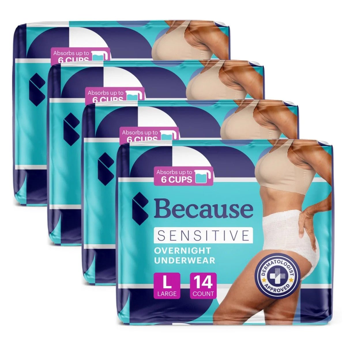 Because Sensitive Overnight Underwear for Women Because Market - AskSAMIE: Answers for Accessibility