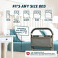 Bed Assist Rail with Motion-Sensor Night Light – Safety Rail for Seniors