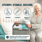 Bed Assist Rail with Motion-Sensor Night Light – Safety Rail for Seniors