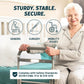 Bed Assist Rail with Motion-Sensor Night Light – Safety Rail for Seniors