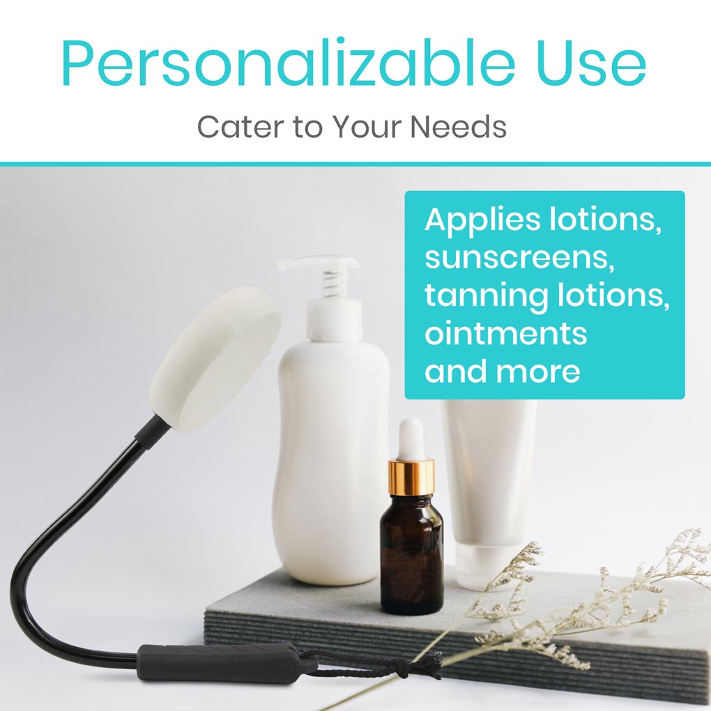 Bendable Lotion Applicator Vive Health - AskSAMIE: Answers for Accessibility