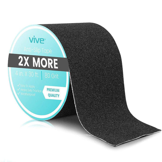 Black Anti Slip Stair Tread Vive Health - AskSAMIE: Answers for Accessibility