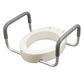 Bolted Toilet Seat Riser with Arms - Elongated Fabrication Enterprises Inc - AskSAMIE: Answers for Accessibility