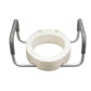 Bolted Toilet Seat Riser with Arms - Elongated Fabrication Enterprises Inc - AskSAMIE: Answers for Accessibility