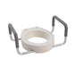 Bolted Toilet Seat Riser with Arms - Round Fabrication Enterprises Inc - AskSAMIE: Answers for Accessibility