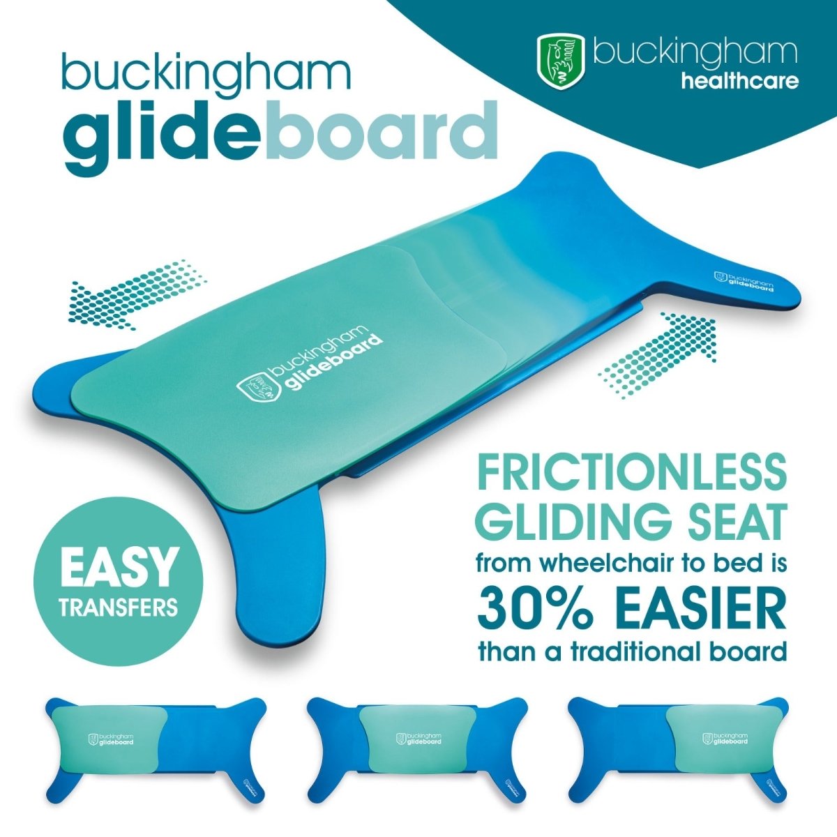 Buckingham Glideboard Transfer Board Buckingham Healthcare - AskSAMIE: Answers for Accessibility