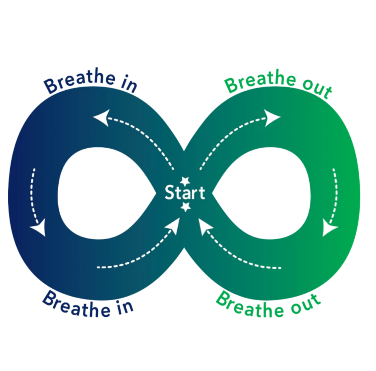 Calming Infinity Wall Graphic