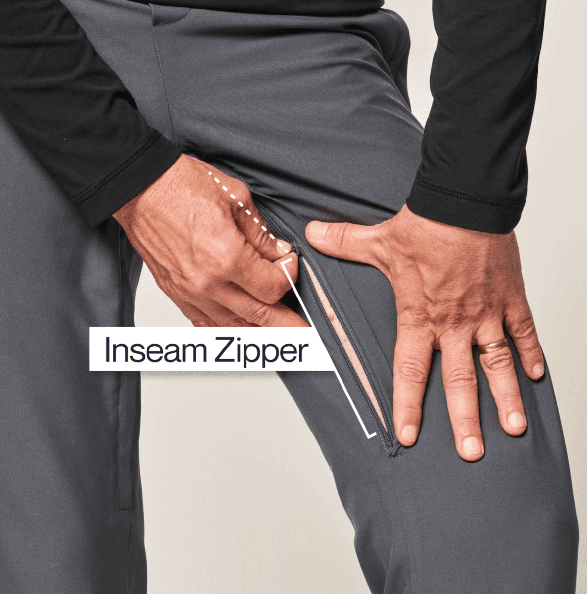 CareZips® Men's Access Pants - AskSAMIE: Answers for Accessibility