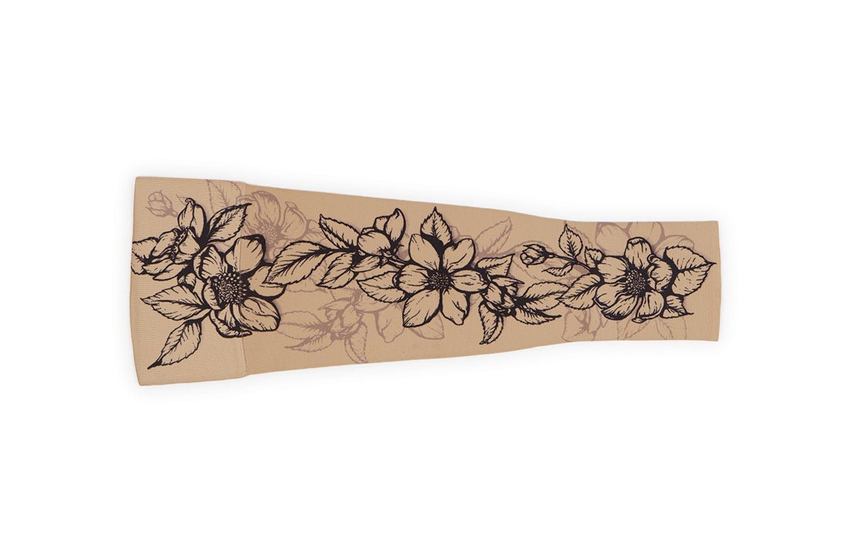 Carolina Beige Gradient Compression Arm Sleeve LympheDIVAs - AskSAMIE: Answers for Accessibility