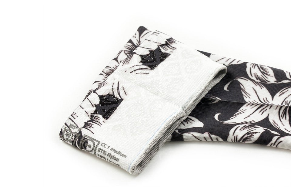 Compression Arm Sleeve For Lymphedema and Swelling | Bali Night Arm Sleeve LympheDIVAS - AskSAMIE: Answers for Accessibility