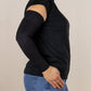 Compression Arm Sleeve for Lymphedema and Swelling | Onyx Arm Sleeve LympheDIVAS - AskSAMIE: Answers for Accessibility