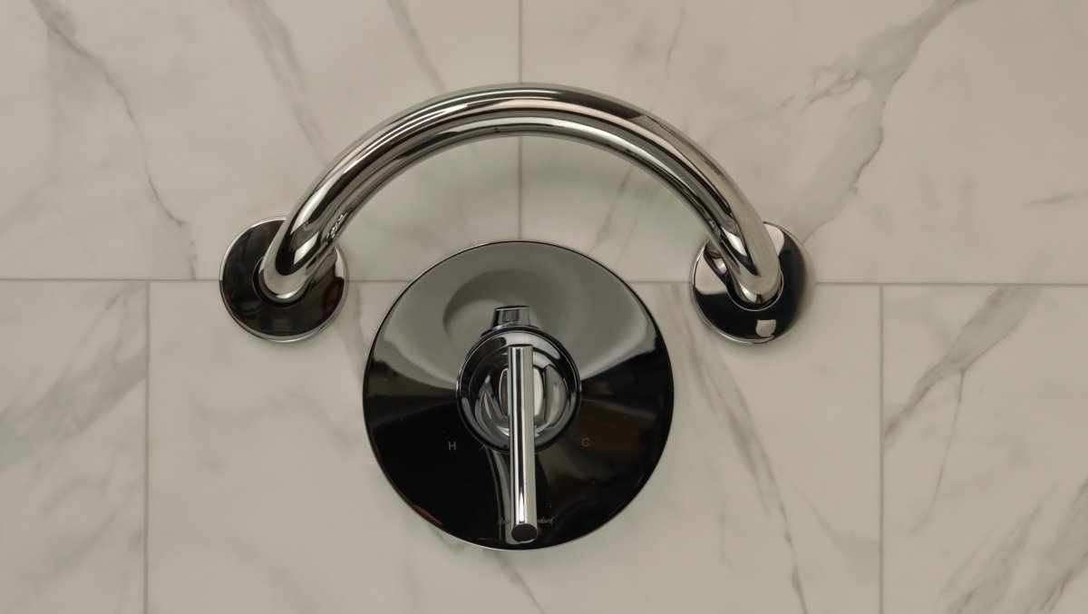 Crescent Grab Bar Health Craft - AskSAMIE: Answers for Accessibility