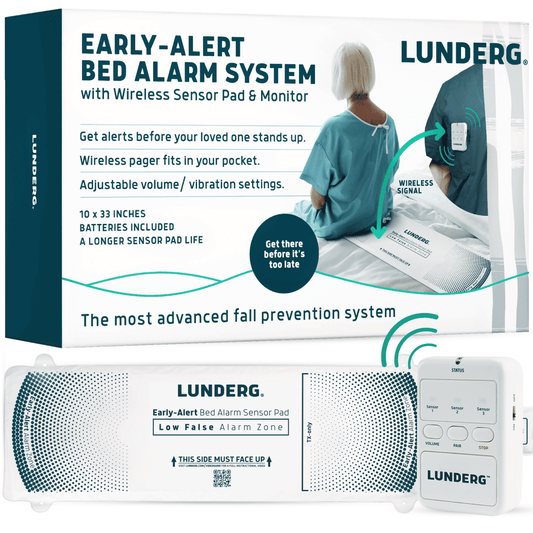 Early-Alert Bed Alarm – Patented Pre-Exit Sensor for Fall Prevention Lunderg - AskSAMIE: Answers for Accessibility