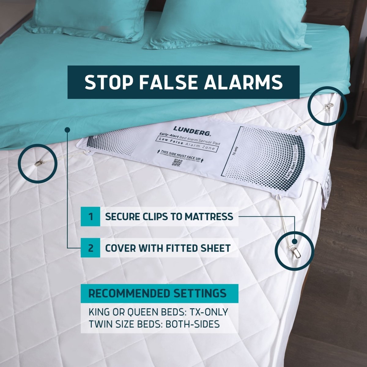 Early-Alert Bed Alarm – Patented Pre-Exit Sensor for Fall Prevention Lunderg - AskSAMIE: Answers for Accessibility