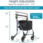 Easy Brake Rollator Vive Health - AskSAMIE: Answers for Accessibility