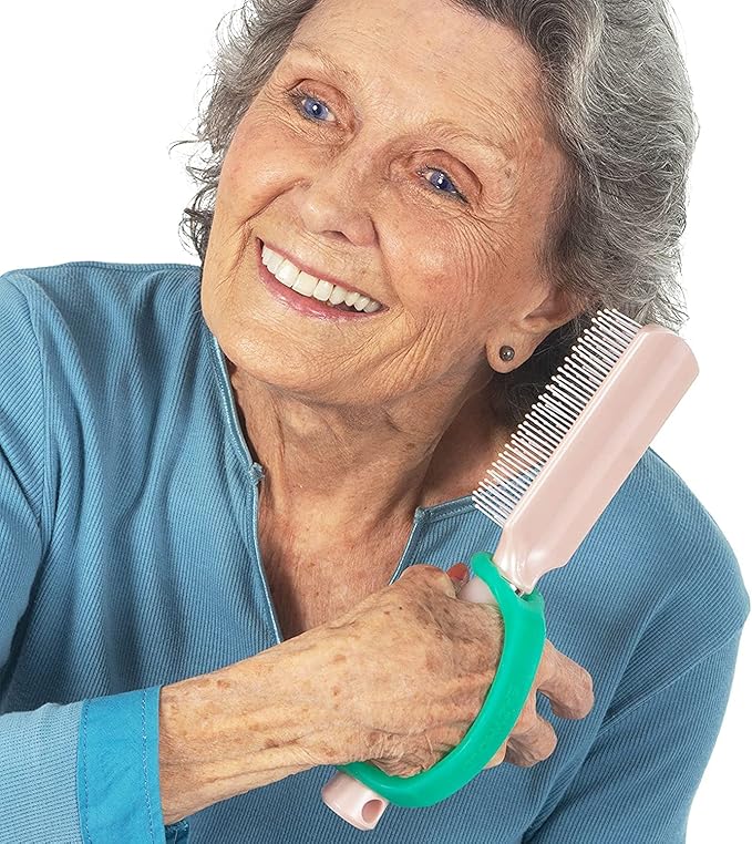 EaZyHold Grip Aid Cuffs for Seniors | 8 Pack | Arthritis, Parkinson's & Stroke EaZyHold - AskSAMIE: Answers for Accessibility