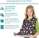 Everyday Ease Waterproof Adult Bibs Vive Health - AskSAMIE: Answers for Accessibility