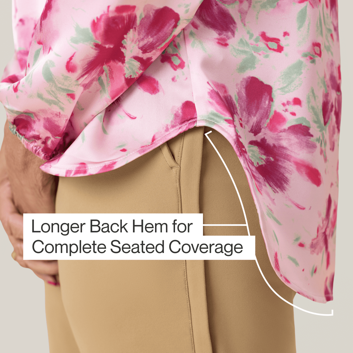 Everyday Magnetic Button Blouse for Women Joe & Bella - AskSAMIE: Answers for Accessibility