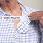 Everyday Magnetic Button - Down for Men | Tailored - Fit Joe & Bella - AskSAMIE: Answers for Accessibility
