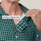 Everyday Magnetic Button - Down for Men | Tailored - Fit Joe & Bella - AskSAMIE: Answers for Accessibility