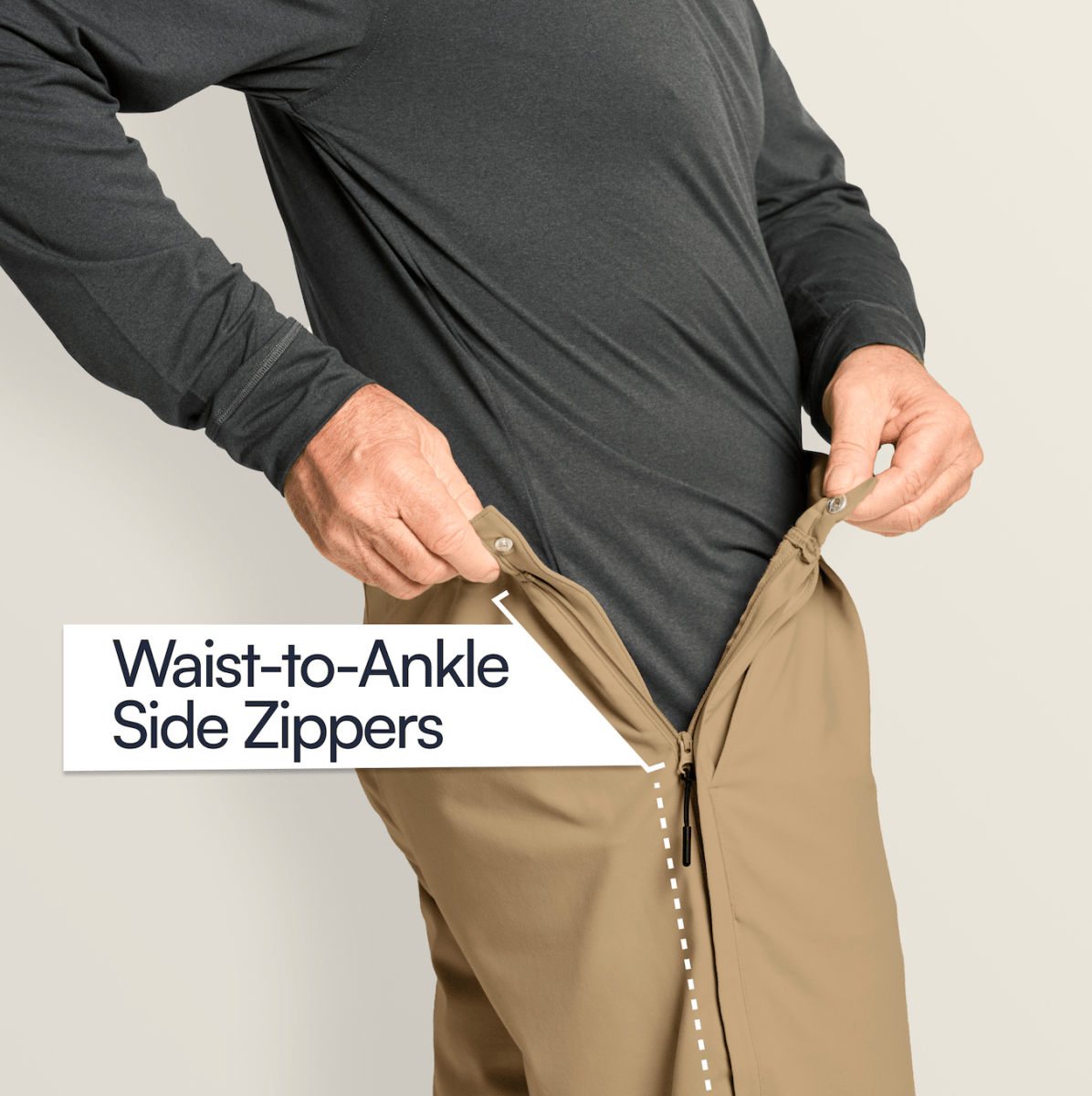 Everyday Side - Zip Pants for Men Joe & Bella - AskSAMIE: Answers for Accessibility