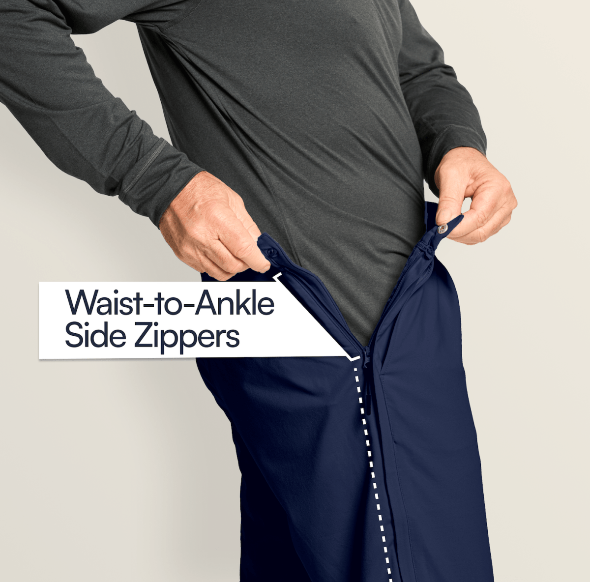 Everyday Side - Zip Pants for Men Joe & Bella - AskSAMIE: Answers for Accessibility