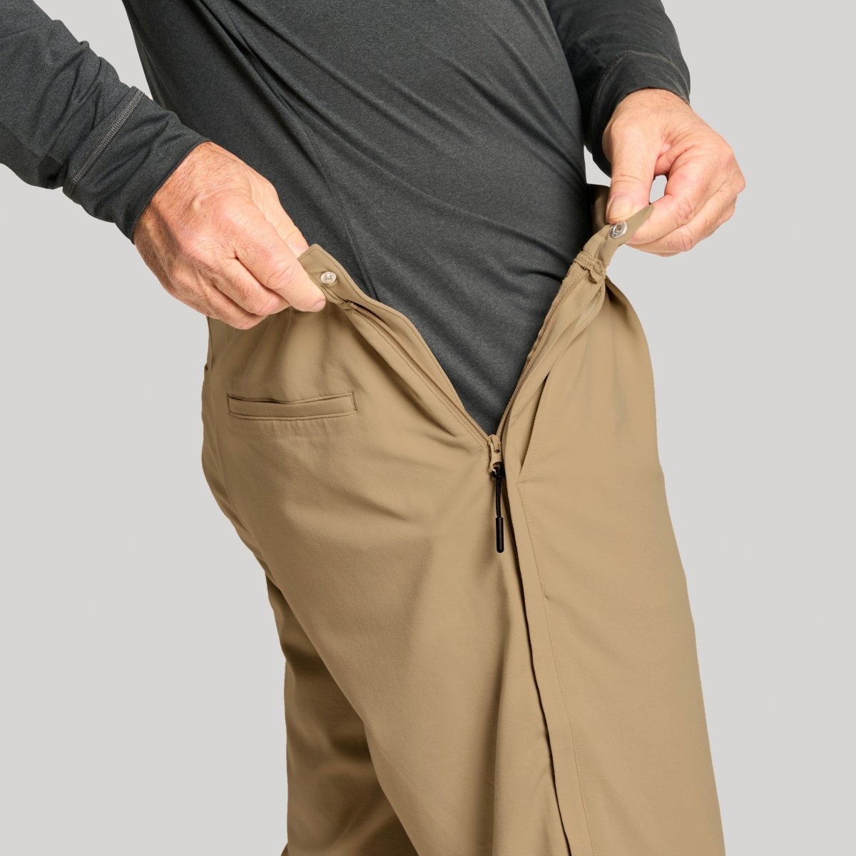 Everyday Side - Zip Pants for Men Joe & Bella - AskSAMIE: Answers for Accessibility