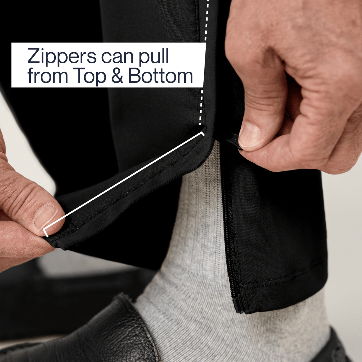 Everyday Side - Zip Pants for Men Joe & Bella - AskSAMIE: Answers for Accessibility