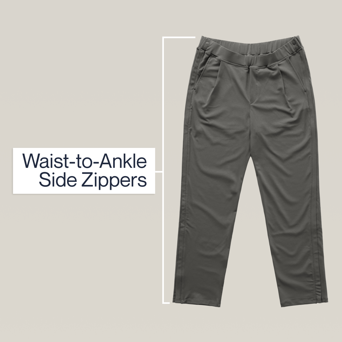 Everyday Side - Zip Pants for Men Joe & Bella - AskSAMIE: Answers for Accessibility
